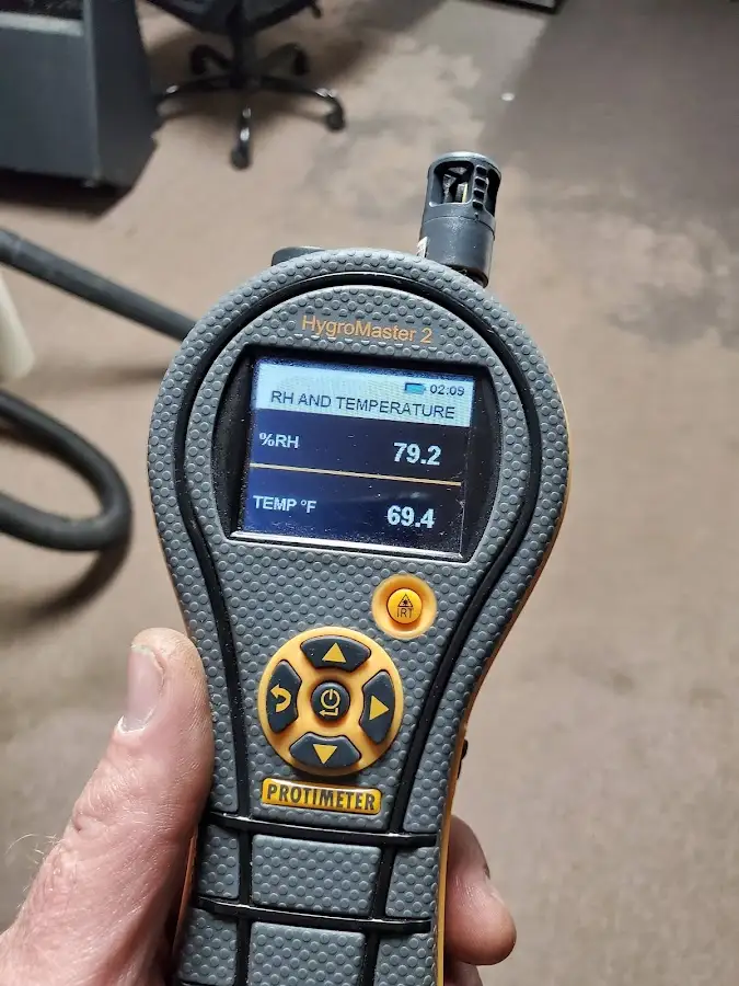 Moisture meter humidity assessment for Fire & Smoke Damage Restoration in Murphy